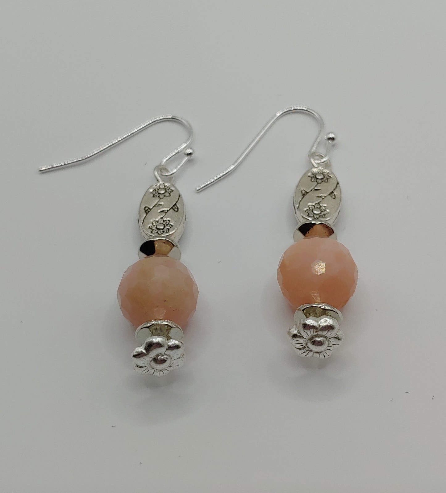 Pink Rhodocrosite Earrings