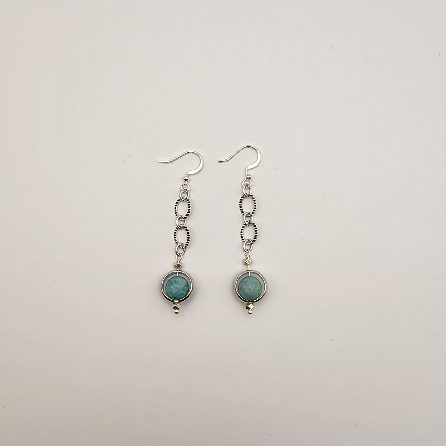 Amazonite Dangle Earrings