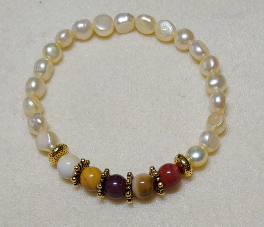 Mookaite Stretch Bracelet/Anklet